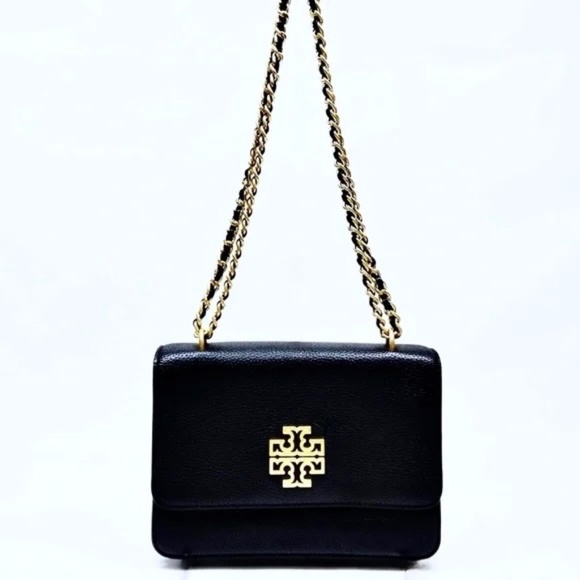 Tory Burch Black Leather Crossbody Bag - Picture 1 of 8